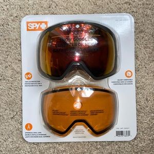 Spy snow goggles